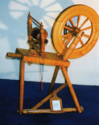 Milson of Scotland spinning wheel